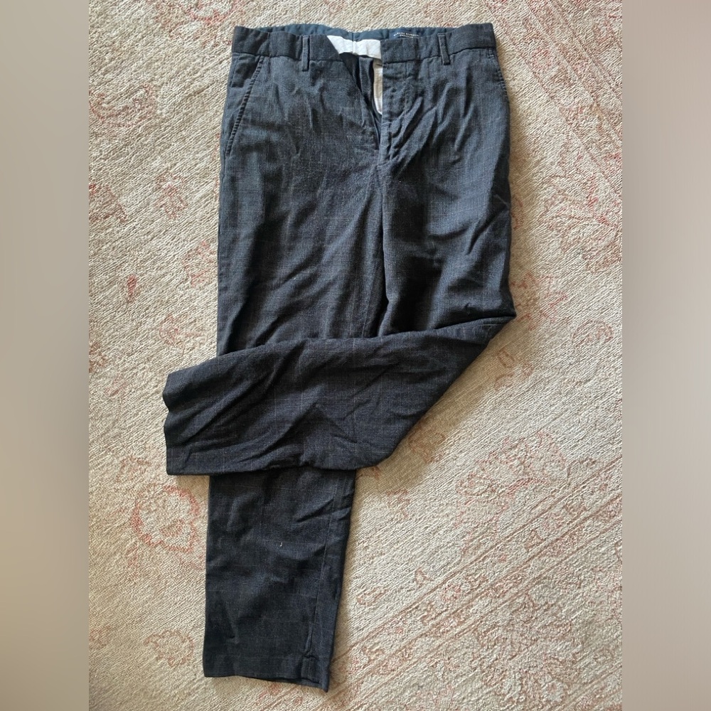 Banana Republic Straight Fit Men’s Wool Dress Pants 33/34